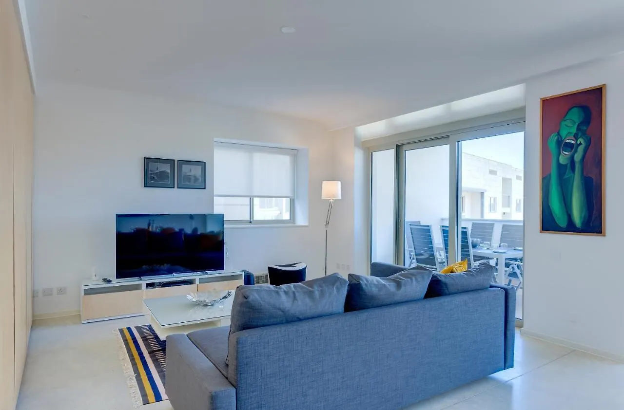 Apartment Modern-Luxury In Tigne Point W/ Pool, Best Location Sliema Malta