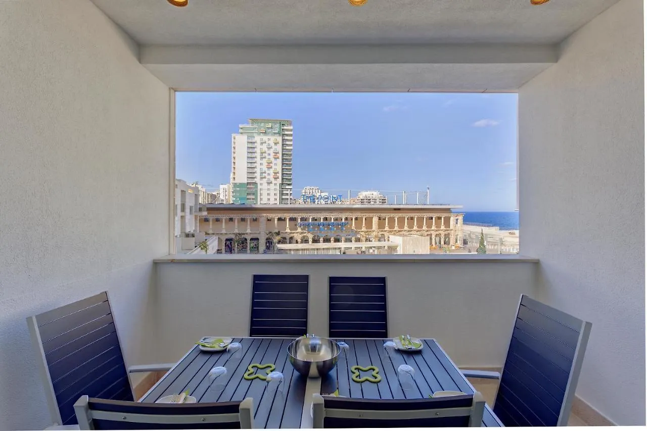 Διαμέρισμα Modern-Luxury In Tigne Point W/ Pool, Best Location Σλιέμα