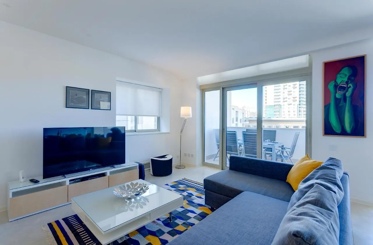 Modern-Luxury In Tigne Point W/ Pool, Best Location Σλιέμα Μάλτα